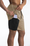 Männer sportshorts mit tasche für einen aktiven lifestyle - leichte, schnelltrocknende gym- und outdoor-shorts