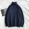 Hochstehender pullover für männer – sanftes strickdesign für lässige outfits in vielen farben