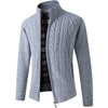 Männer strickjacke mit reissverschluss – leicht und warm für den alltag