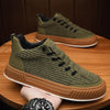 Hochgeschnitteni sneaker für männer mit rippemuster - trendy freizeitschue für jeden tag