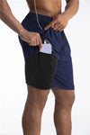 Männer sportshorts mit tasche für einen aktiven lifestyle - leichte, schnelltrocknende gym- und outdoor-shorts