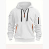 Halb-zip hoodie - vielseitiger pullover sweatshirt für herren