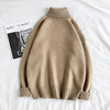 Hochstehender pullover für männer – sanftes strickdesign für lässige outfits in vielen farben