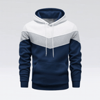 Herren Hoodie mit Blockfarbe - Stylisch & Lässig Freizeitlook
