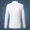 Männer blazer - figurbetonte, slim-fit, formelle jacke