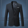 Männer blazer - figurbetonte, slim-fit, formelle jacke