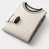 Strickpullover - eleganter pullover aus hochwertigem wollmix für männer