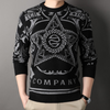 Männer pullover – stylischer strickjumper für lässigen look – elegantes rundhalsdesign