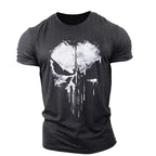 Männer T-Shirt Totenkopf – Trendiges Shirt für Anlässe
