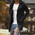 Männers eleganter langer trenchcoat – lässiger überzug für tag und nacht
