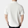 Männers zip-nacken polo-shirt - vielseitige freizeitmode für jeden tag