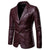 Männer lederblazer - massgeschneiderte jacke für den abend, hochwertige qualität, stilvolles design