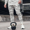 Männer camo-jogginghosen - trendige freizeit-hosen mit reissverschluss-taschen
