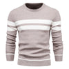Männersweater mit rippenstrick – lässiger jumper für den alltag