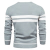 Männersweater mit rippenstrick – lässiger jumper für den alltag