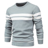 Texturiertes männer-pullover - zeitgemässer strickpulli