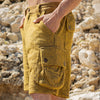 Männlich brown cargo-shorts - luftig und stylisch für den sommer
