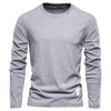 Langärmliges t-shirt - zeitloses casual-oberteil für männer