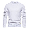 Langärmliges t-shirt - zeitloses casual-oberteil für männer