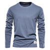 Langärmliges t-shirt - zeitloses casual-oberteil für männer