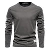 Männer langarm t-shirt - vielseitigen und zeitlosen casual-look