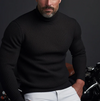 Männers ripp rollkragenpullover - premium strickmode