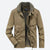 Männers freizeitjacke mit sherpa-futter - klassisches herbst-outwear für den alltag