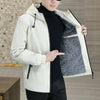 Männliche windbreaker jacke mit kapuze - zeitgemäss und leicht
