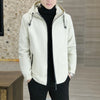 Männliche windbreaker jacke mit kapuze - zeitgemäss und leicht