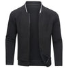 Modische zip-jacke - zeitgemässe freizeitoberbekleidung für männer