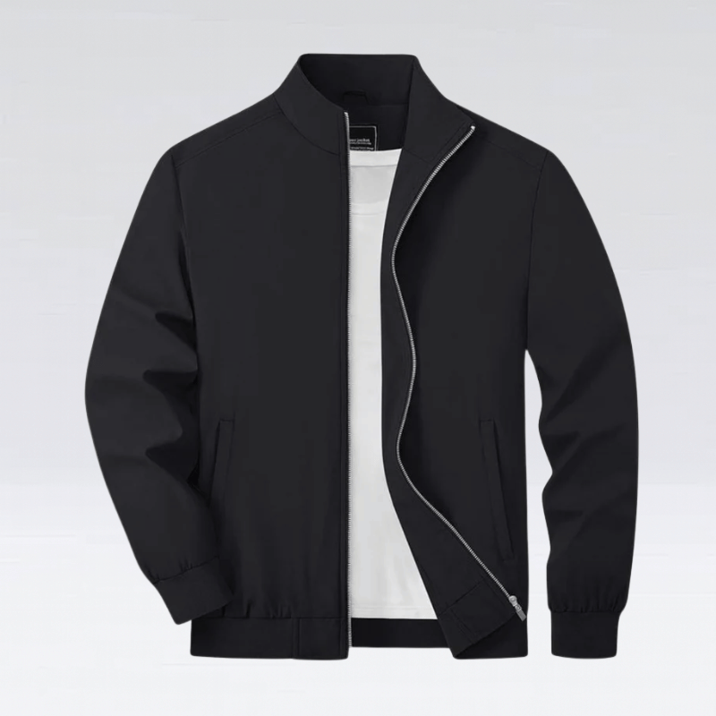 Leichte Herren Bomberjacke – Schicker Freizeit Zip-Up