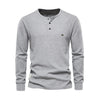 Herren henley t-shirt – softer stoff für ausflüge und den alltag