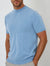 Männers t-shirt in hellblau - vielseitiges kurzarm-oberteil für den lässigen look
