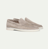 Männer slip-on loafer - edle wildleder schuhe für den alltag
