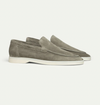 Männer slip-on loafer - edle wildleder schuhe für den alltag