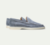 Männer slip-on loafer - edle wildleder schuhe für den alltag
