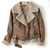 Lederjacke mit schaffellfutter – elegante herrenoberbekleidung