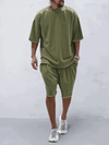 2-teiliges lässiges sportoutfit - gemütliche herren-loungewear