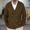 Männers cardigan mit doppelreihe - stilvolle bekleidung für büro und abendanlässe