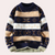 Männerstrickpullover aus weichem material - lässiger und gemütlicher fair-isle-muster sweater