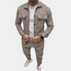 2-teiliger herren casual trainingsanzug - modernes jogger ensemble