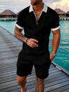 Männli trendy zweiteiler für en lässige summer-look