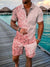 Männli trendy zweiteiler für en lässige summer-look