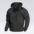 Männer Zip-Hoodie - Robuster Pullover für Alltag & Freizeit