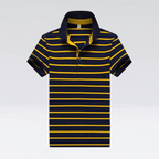 Männlicher gestreifter Polo-Shirt – Sommer Must-Have