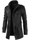 Männers freizeitjacke im aktuellen militärstil - vielseitige und leichte outdoor-bekleidung für den alltag