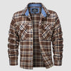 Männer flanellhemd klassisch karo freizeitbekleidung - strapazierfähiger stoff für entspannten casual-look