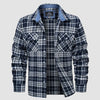 Männer flanellhemd klassisch karo freizeitbekleidung - strapazierfähiger stoff für entspannten casual-look