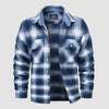 Männer flanellhemd klassisch karo freizeitbekleidung - strapazierfähiger stoff für entspannten casual-look