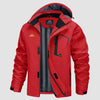 Wasserdichte winterjacke für männer – vielseitiger outdoor-mantel